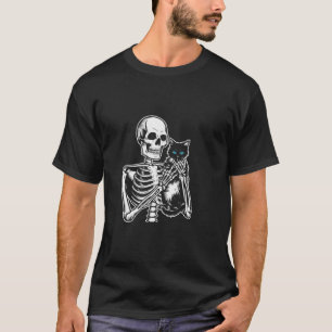 Camiseta Skeleton Hand Jugando El Gracioso Disfraz De Hallo