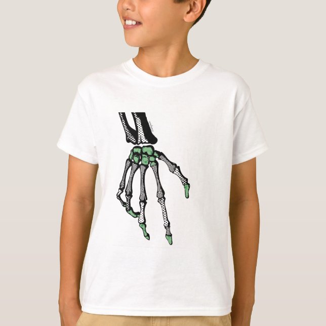 CAMISETA SKELETON HAND OF FATE (Anverso)