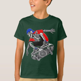 Camiseta Skeleton Hang 10 Tshirt