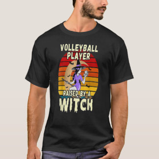 Camiseta Skeleton Jugando Voleibol Retro Halloween 2021 S