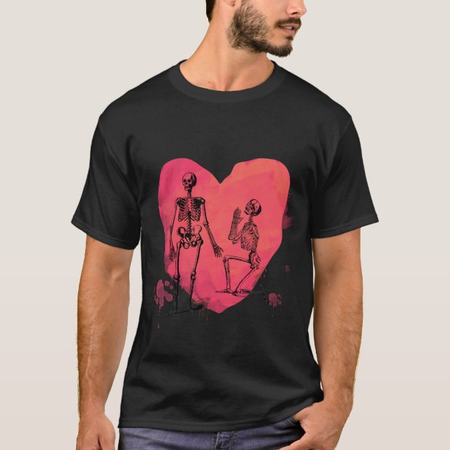 Camiseta Skeleton Love (Anverso)