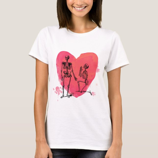 Camiseta Skeleton Love (Anverso)