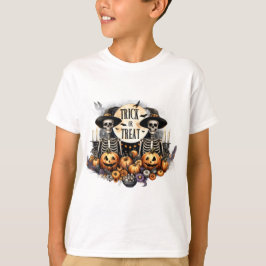Camiseta Skeleton Party Kids Tshirt