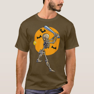 Camiseta Skeleton Player Funny Skeleton Play Tennis Happy H
