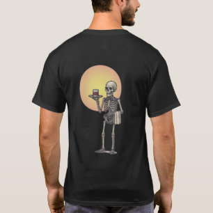 Camiseta Skeleton - Quirky estilo retro