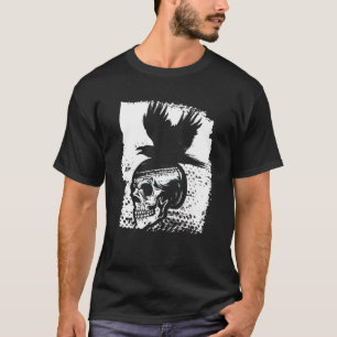Camiseta Skeleton Raven Satanismo Gótico Occulto Diablo de 