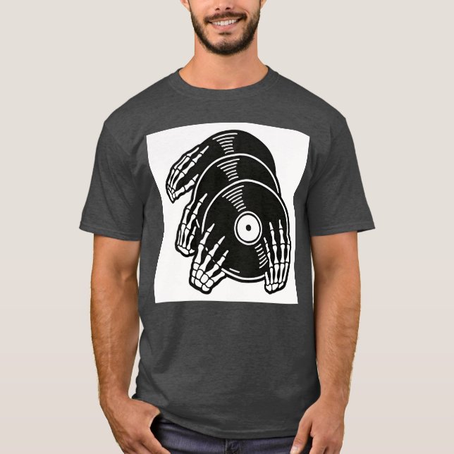 Camiseta Skeleton Rock friend (Anverso)