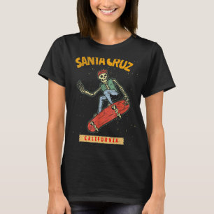 Camiseta Skeleton Skateboard Skateboarding Santa Cruz Calib