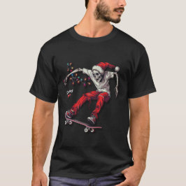 Camiseta Skeleton Skateboarder