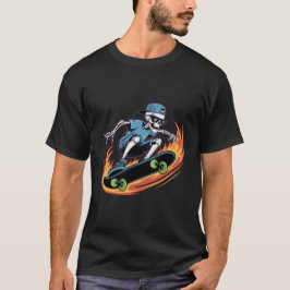 Camiseta Skeleton Skater Guay Trend