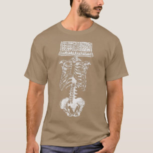 Camiseta Skeleton Skeleton Nerd Productor Studio Ana