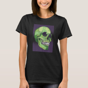 Camiseta Skeleton Skull Realist Skull Vintage Me