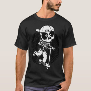 Camiseta Skeleton stunt scooter stunt 