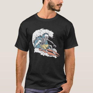Camiseta Skeleton Surfer