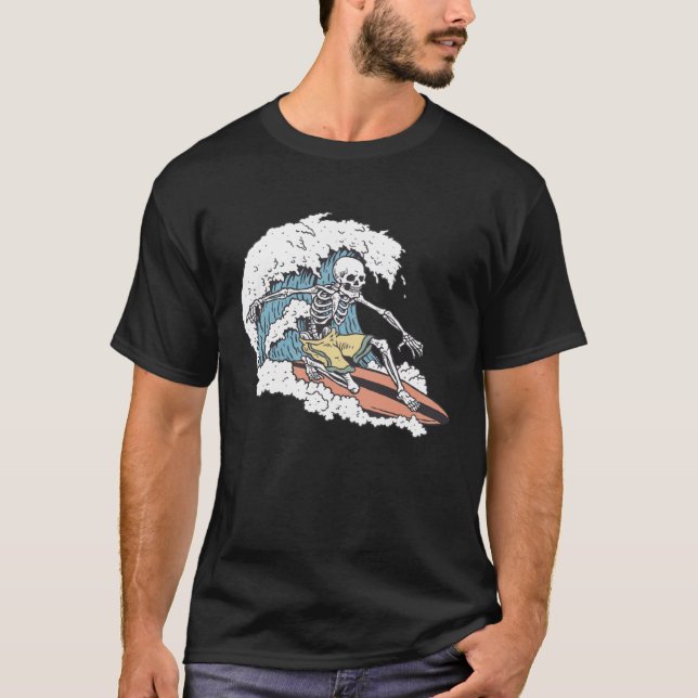 Camiseta Skeleton Surfer (Anverso)