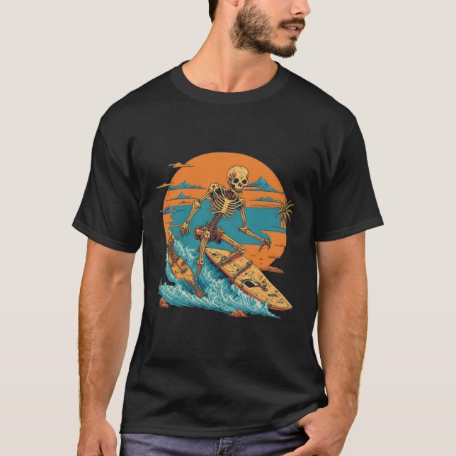 Camiseta Skeleton vintage (Anverso)