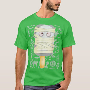 Camiseta Skeleton Zombie Mummy Ghost Pumpkin Halloween Boys