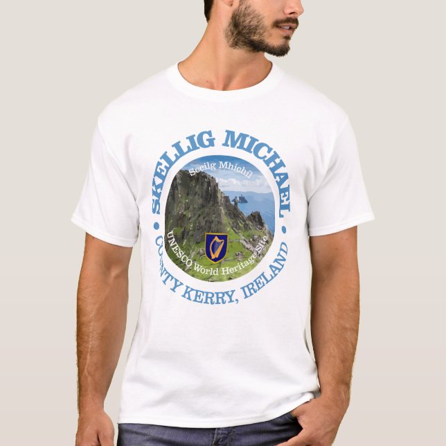 Camiseta Skellig Michael (rd) (Anverso)