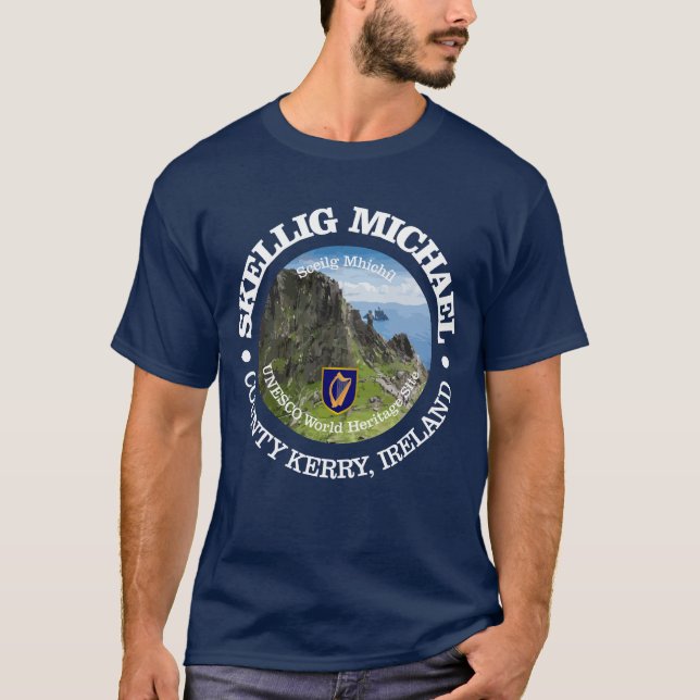 Camiseta Skellig Michael (rd) (Anverso)