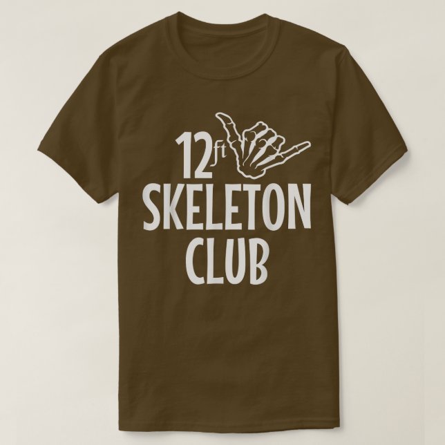 Camiseta Skelly Halloween Inferno, gigante del Skeleton Clu (Diseño del anverso)