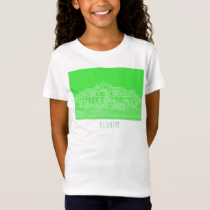 Camiseta Sketch de arquitectura de la estación de tren de S
