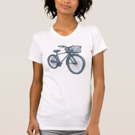 Camiseta Sketch de la cesta de bicicletas de Fire Island Lo