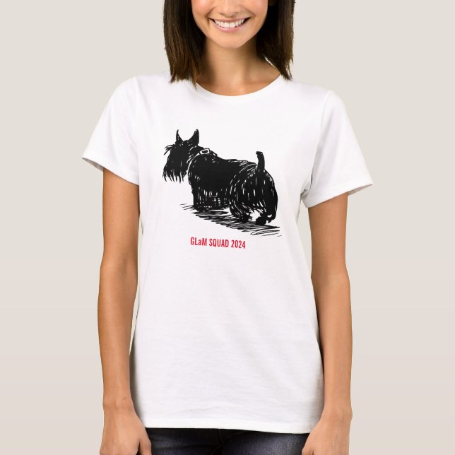 Camiseta "Sketch" de Ladie Carretera GLaM 2024 (Anverso)