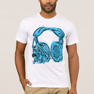 Camiseta Sketchbook de los auriculares