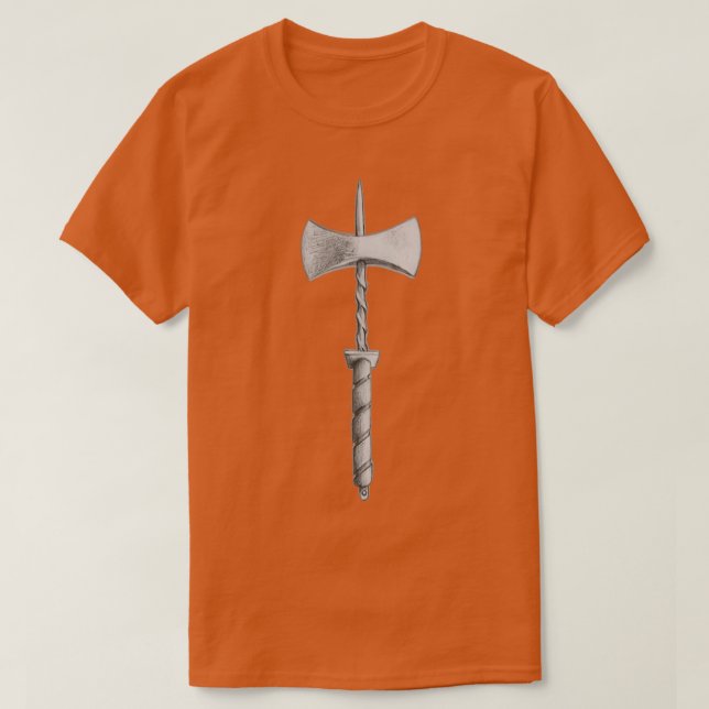 Camiseta Sketchy Ax Classic TShirt (Diseño del anverso)