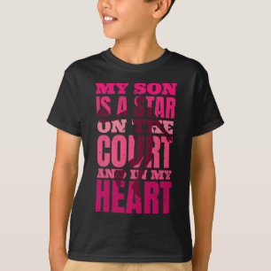 Camiseta Sketll Mi Hijo Es Una Estrella En La Cancha Y En M