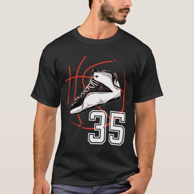 Camiseta Sketll Shoes 35th Birthday Party Gift 35 Sports Lo (Anverso)