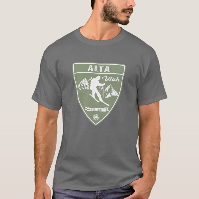 Camiseta Ski Alta Utah (Anverso)