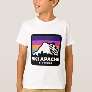 Camiseta Ski Apache Nuevo México Esquí Familia de Snowboard