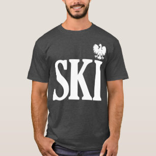 Camiseta SKI Apellidos polacos Terminando la dinastía águ