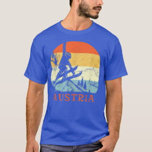 Camiseta Ski Austria Vintage Snow Skiing Vacation551