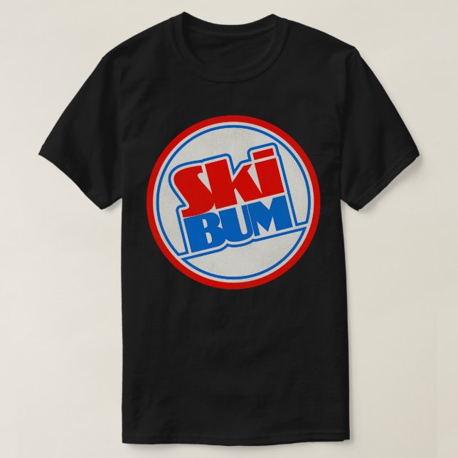 Camiseta Ski Bum (Diseño del anverso)