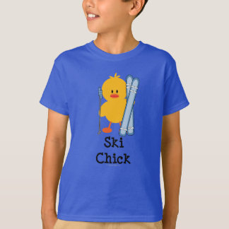 Camiseta Ski Chick Kids Organic Tee Shirt