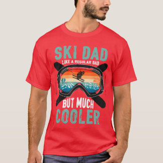 Camiseta Ski Dad Like A Regular Dad But Cooler Vintage Skie