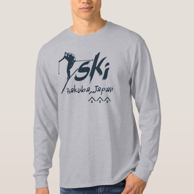 Camiseta Ski Hakuba Japón (Anverso)