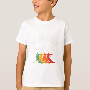 Camiseta Ski Heavenly California Retro Skiing Lake Tahoe Ca