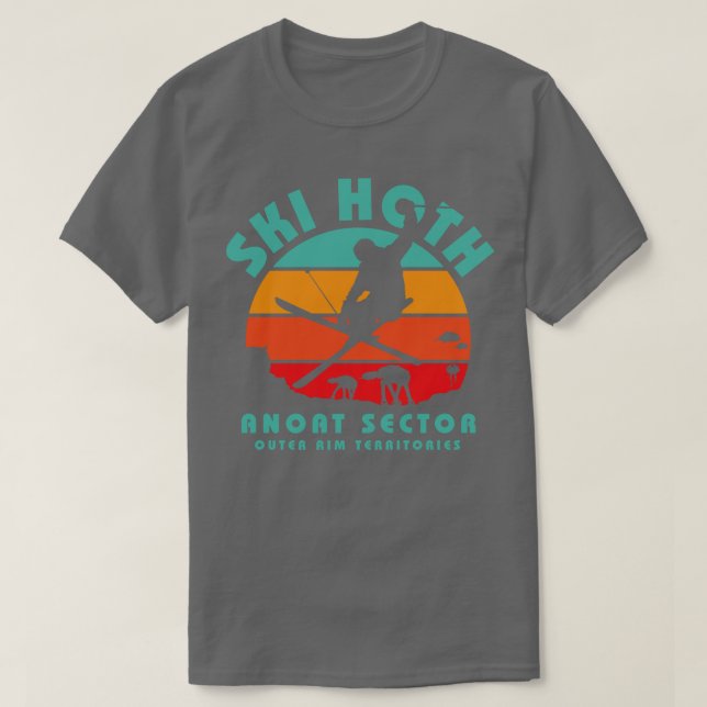 Camiseta Ski Hoth (Diseño del anverso)