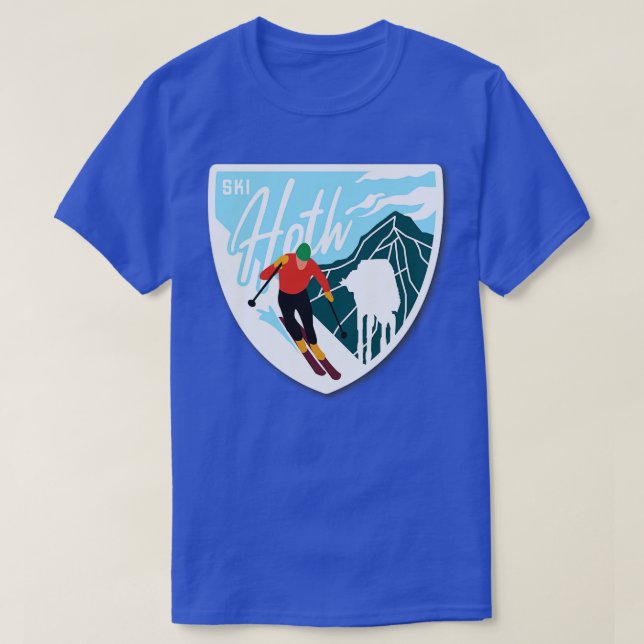 Camiseta Ski Hoth 1 (Diseño del anverso)