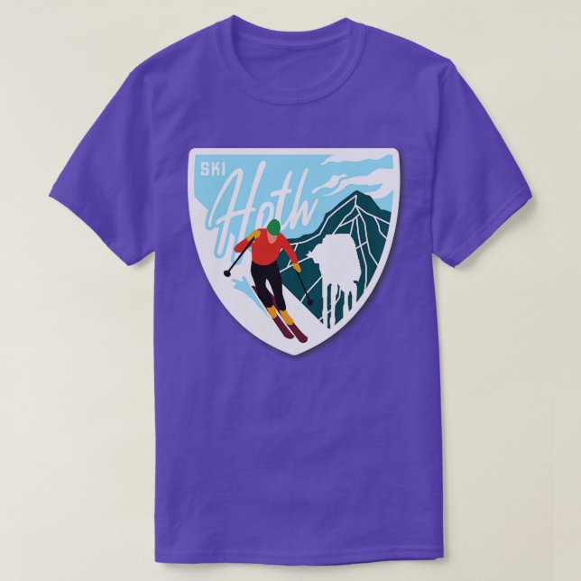 Camiseta Ski Hoth 1 (Diseño del anverso)