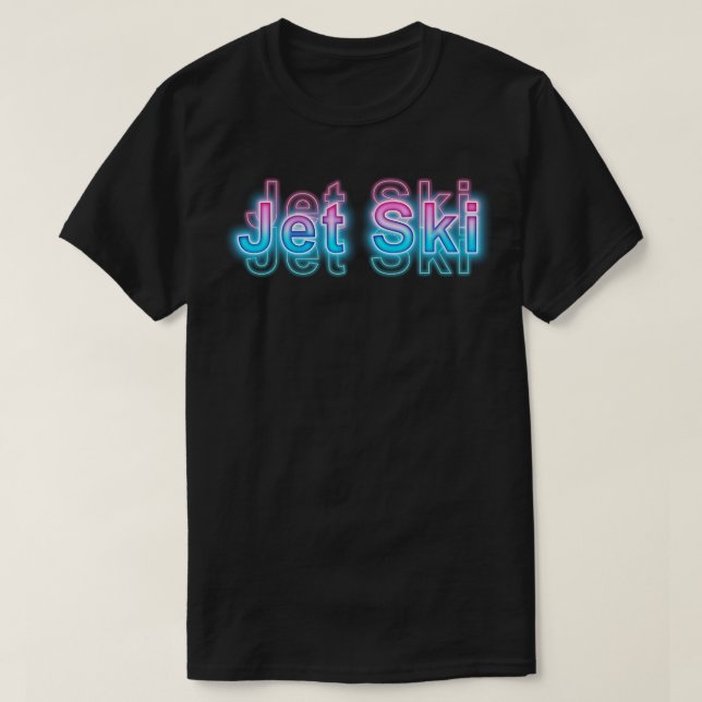 Camiseta Ski Jet (Diseño del anverso)