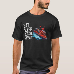 Camiseta Ski Jet Para Hombres Mujeres Papi Chico Chica Moto