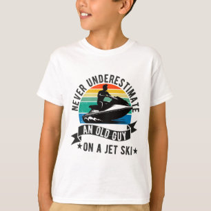 Camiseta Ski Jet Para Hombres Mujeres Papi Chico Chica Moto