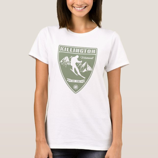 Camiseta Ski Killington Vermont (Anverso)