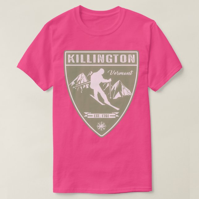 Camiseta Ski Killington Vermont (Diseño del anverso)