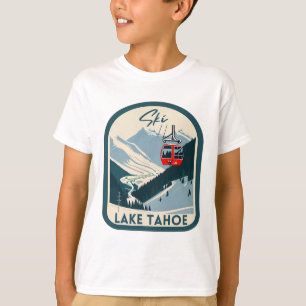 Camiseta Ski Lake Tahoe Retro Vintage Style Lake Tahoe Skii