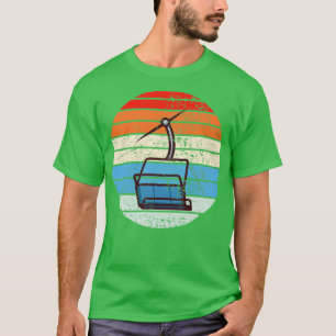 Camiseta Ski Lift Retro